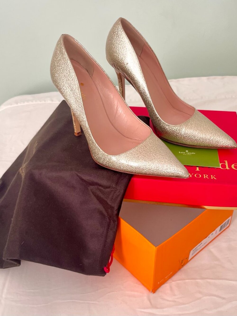 Kate Spade Gold Pump